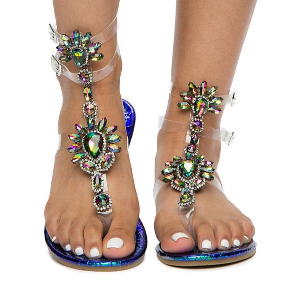 Holographic Sandals